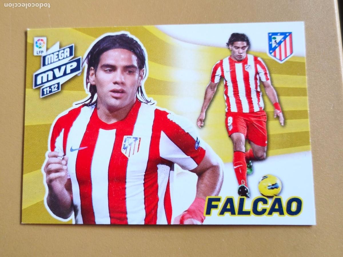 Coleccionismo cromos antiguos: falcao, 11 12 mvp megacracks