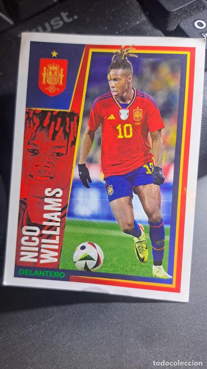 Coleccionismo cromos antiguos: CROMO 29 NICO WILLIAMS 29 ESPA&Ntilde;A VAMOS SELECCION 29 SELECCION ESPA&Ntilde;OLA EURO 2024 CARREFOUR PANINI