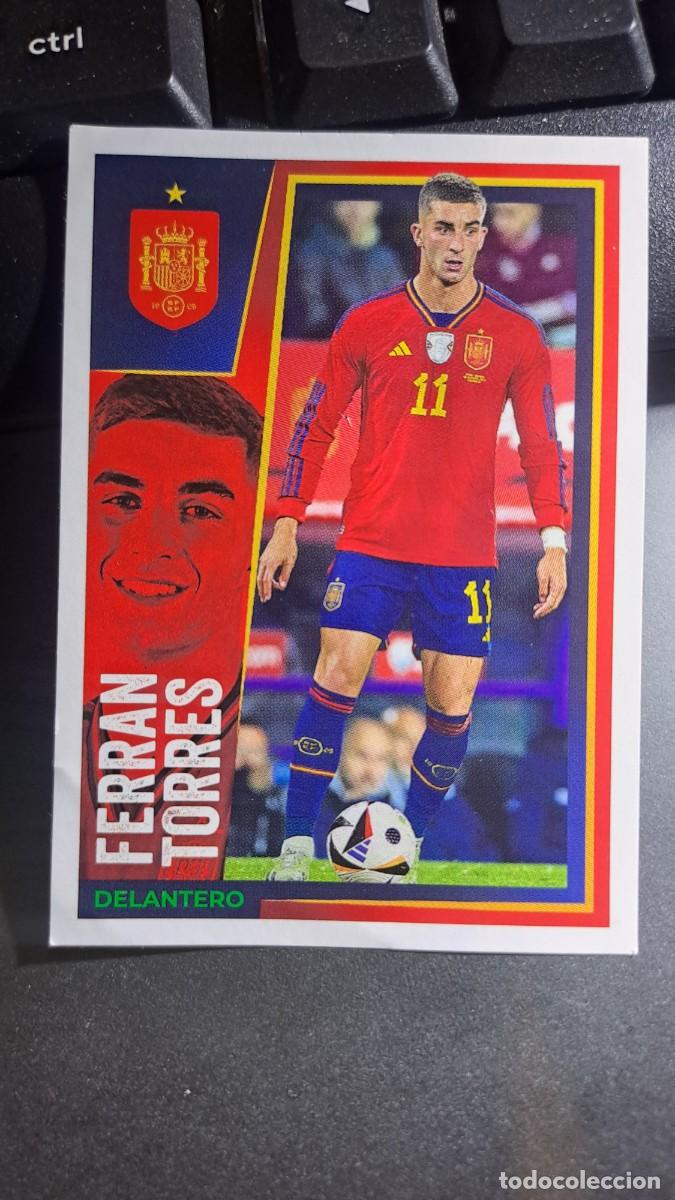 Coleccionismo cromos antiguos: CROMO 32 FERRAN TORRES 32 ESPA&Ntilde;A VAMOS SELECCION 32 SELECCION ESPA&Ntilde;OLA EURO 2024 CARREFOUR PANINI
