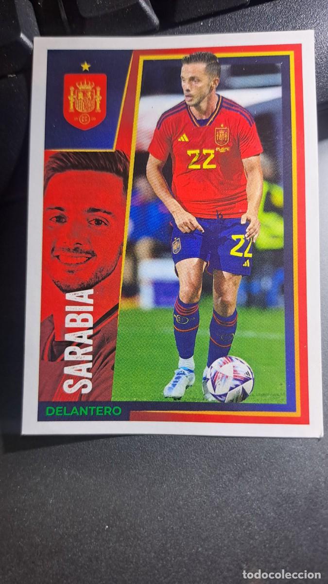 Coleccionismo cromos antiguos: CROMO 33 SARABIA 33 ESPA&Ntilde;A VAMOS SELECCION 33 SELECCION ESPA&Ntilde;OLA EURO 2024 CARREFOUR PANINI