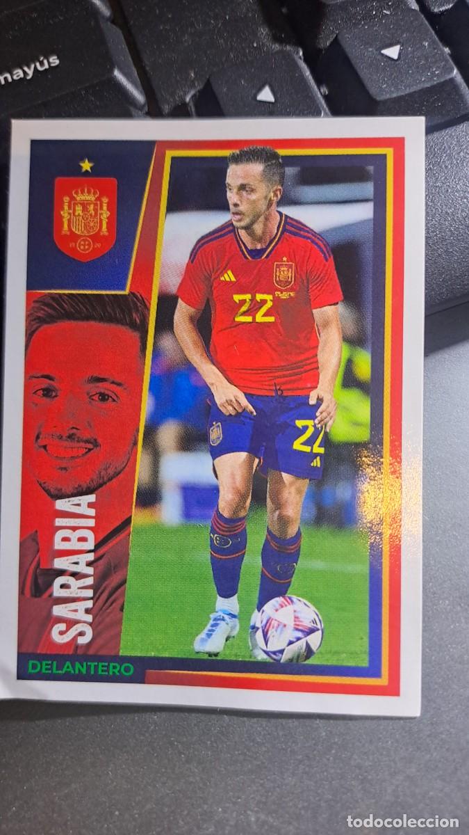 Coleccionismo cromos antiguos: CROMO 33 SARABIA 33 ESPA&Ntilde;A VAMOS SELECCION 33 SELECCION ESPA&Ntilde;OLA EURO 2024 CARREFOUR PANINI
