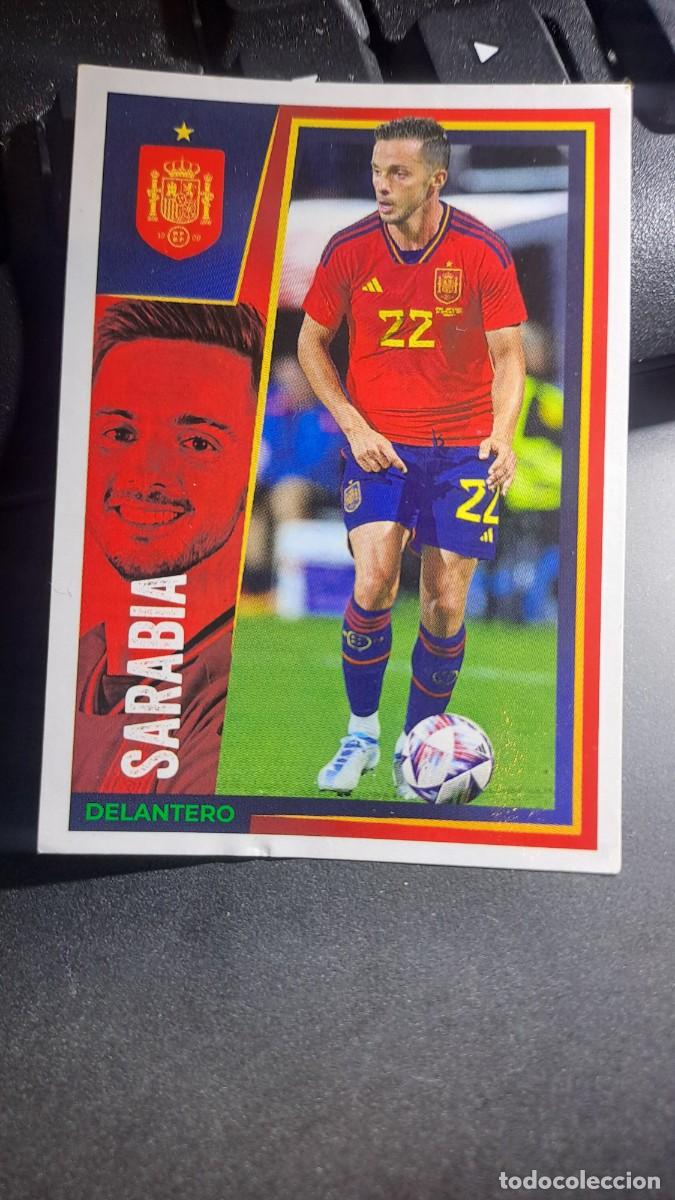 Coleccionismo cromos antiguos: CROMO 33 SARABIA 33 ESPA&Ntilde;A VAMOS SELECCION 33 SELECCION ESPA&Ntilde;OLA EURO 2024 CARREFOUR PANINI