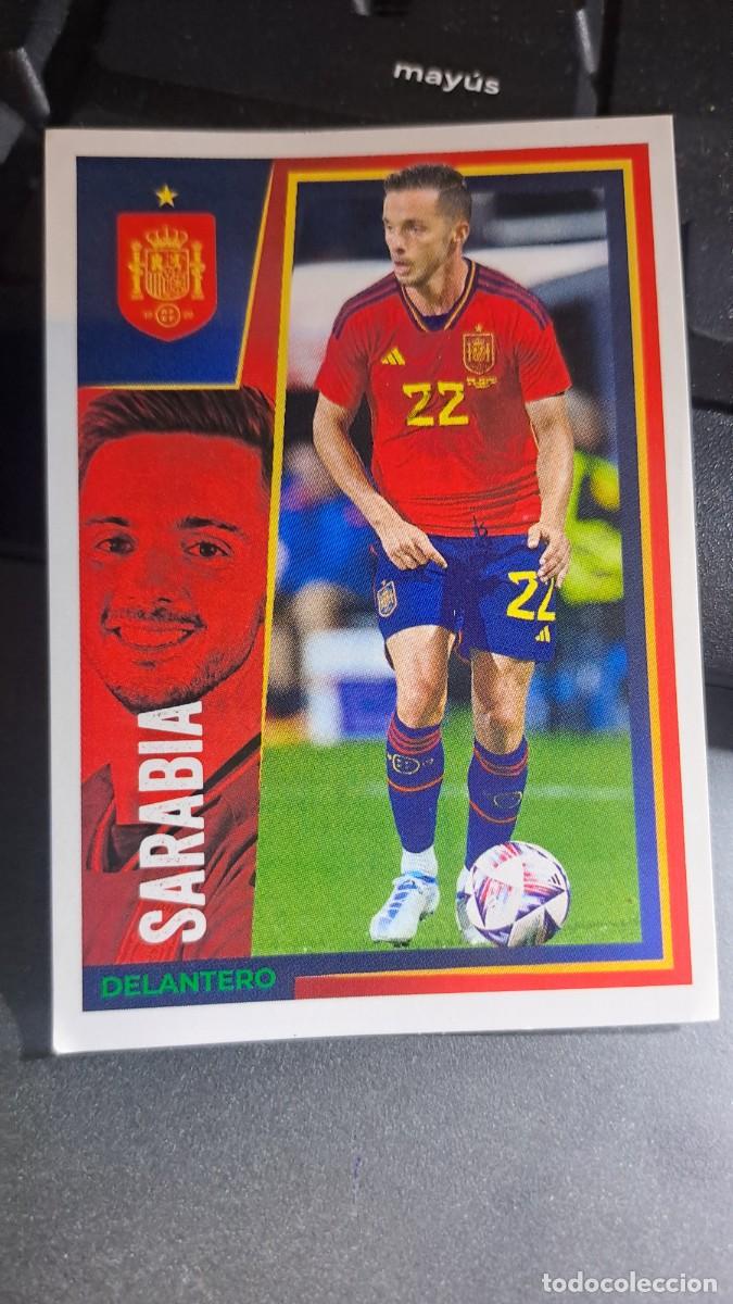 Coleccionismo cromos antiguos: CROMO 33 SARABIA 33 ESPA&Ntilde;A VAMOS SELECCION 33 SELECCION ESPA&Ntilde;OLA EURO 2024 CARREFOUR PANINI