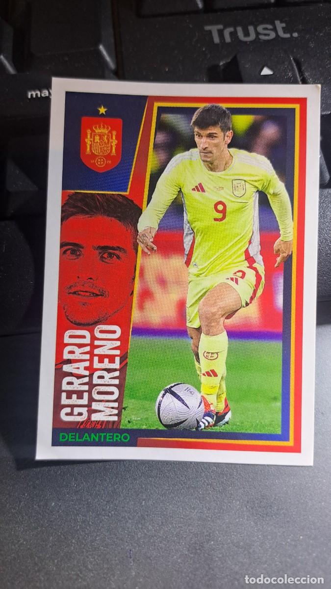 Coleccionismo cromos antiguos: CROMO 34 GERARD MORENO 34 ESPA&Ntilde;A VAMOS SELECCION 34 SELECCION ESPA&Ntilde;OLA EURO 2024 CARREFOUR PANINI