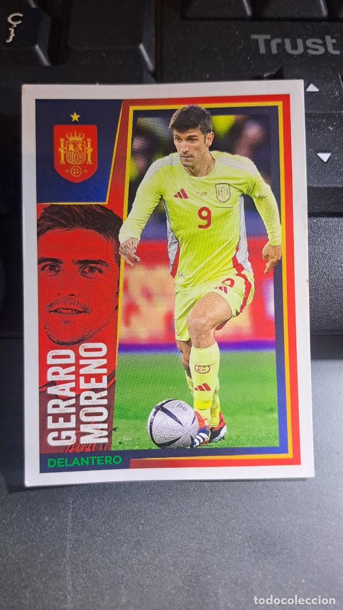 Coleccionismo cromos antiguos: CROMO 34 GERARD MORENO 34 ESPA&Ntilde;A VAMOS SELECCION 34 SELECCION ESPA&Ntilde;OLA EURO 2024 CARREFOUR PANINI