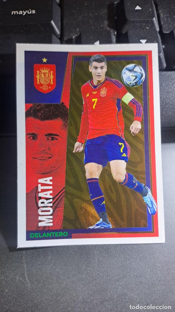 Coleccionismo cromos antiguos: CROMO 35 MORATA 35 ESPA&Ntilde;A VAMOS SELECCION 35 SELECCION ESPA&Ntilde;OLA EURO 2024 CARREFOUR PANINI