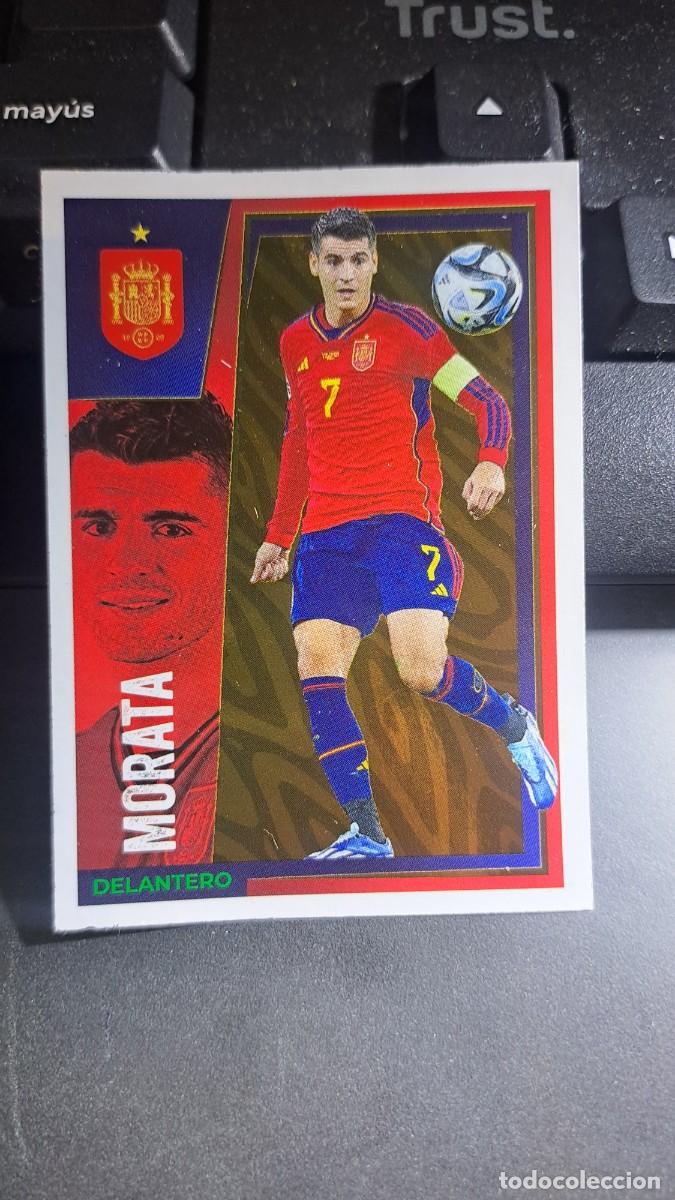 Coleccionismo cromos antiguos: CROMO 35 MORATA 35 ESPA&Ntilde;A VAMOS SELECCION 35 SELECCION ESPA&Ntilde;OLA EURO 2024 CARREFOUR PANINI