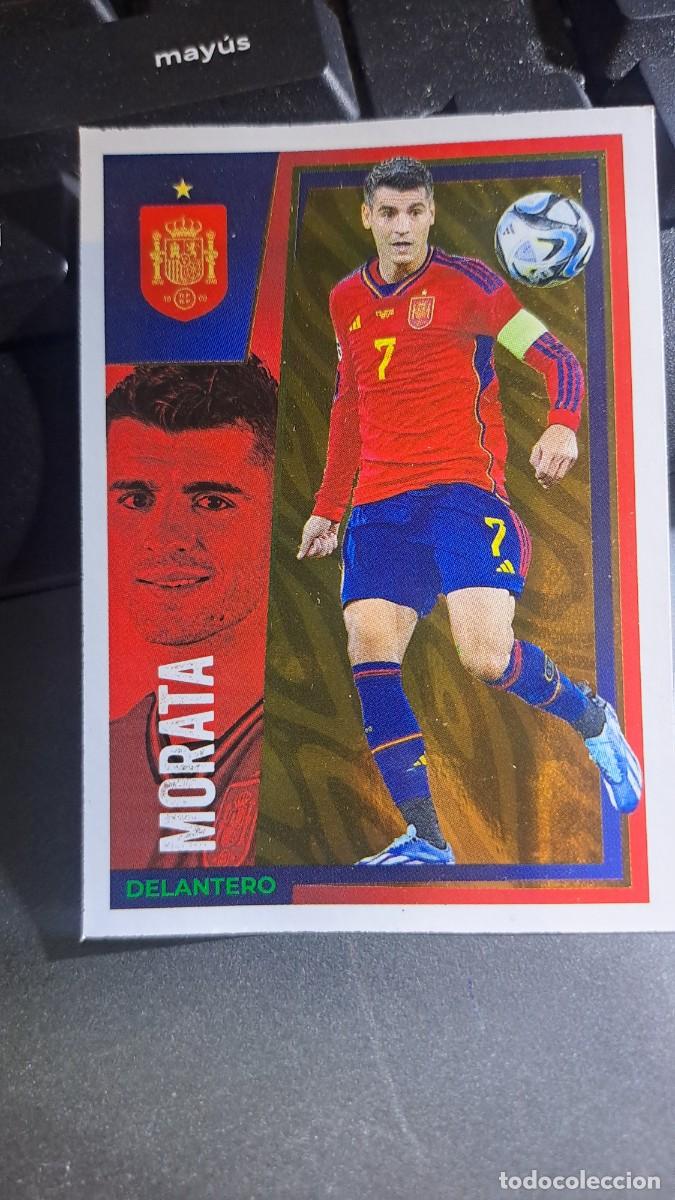 Coleccionismo cromos antiguos: CROMO 35 MORATA 35 ESPA&Ntilde;A VAMOS SELECCION 35 SELECCION ESPA&Ntilde;OLA EURO 2024 CARREFOUR PANINI