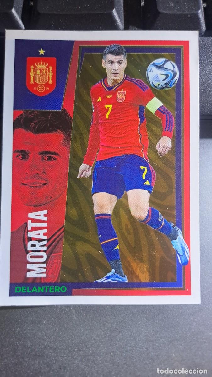 Coleccionismo cromos antiguos: CROMO 35 MORATA 35 ESPA&Ntilde;A VAMOS SELECCION 35 SELECCION ESPA&Ntilde;OLA EURO 2024 CARREFOUR PANINI