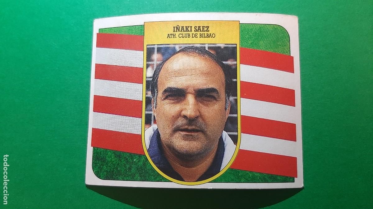 Coleccionismo cromos antiguos: (ED. ESTE)(91-92) I&Ntilde;AKI SAEZ ATHLETIC CLUB DE BILBAO NUNCA PEGADO