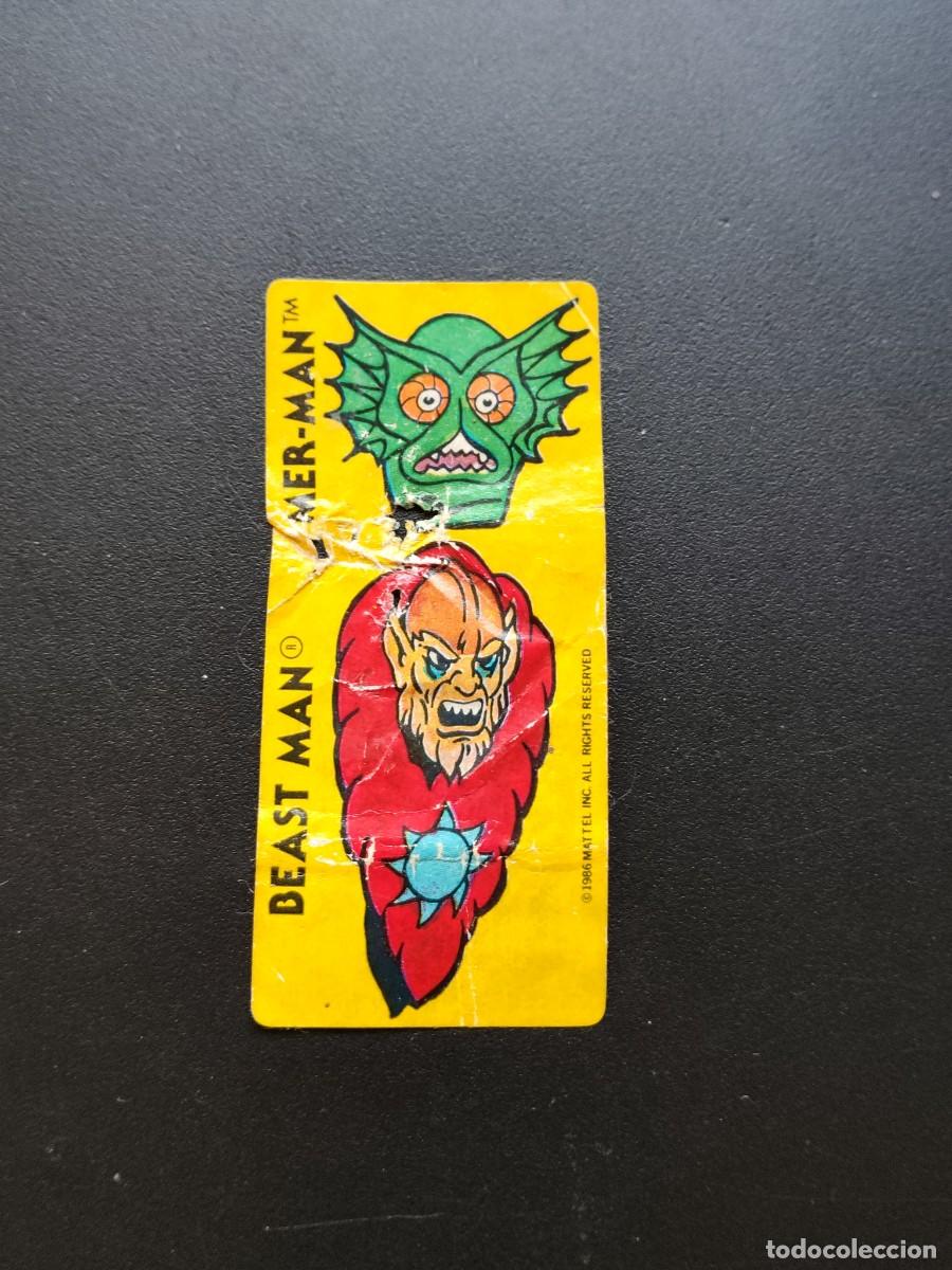 Coleccionismo cromos antiguos: CROMO PEGATINA CHICLE HEMAN MASTERS DEL UNIVERSO