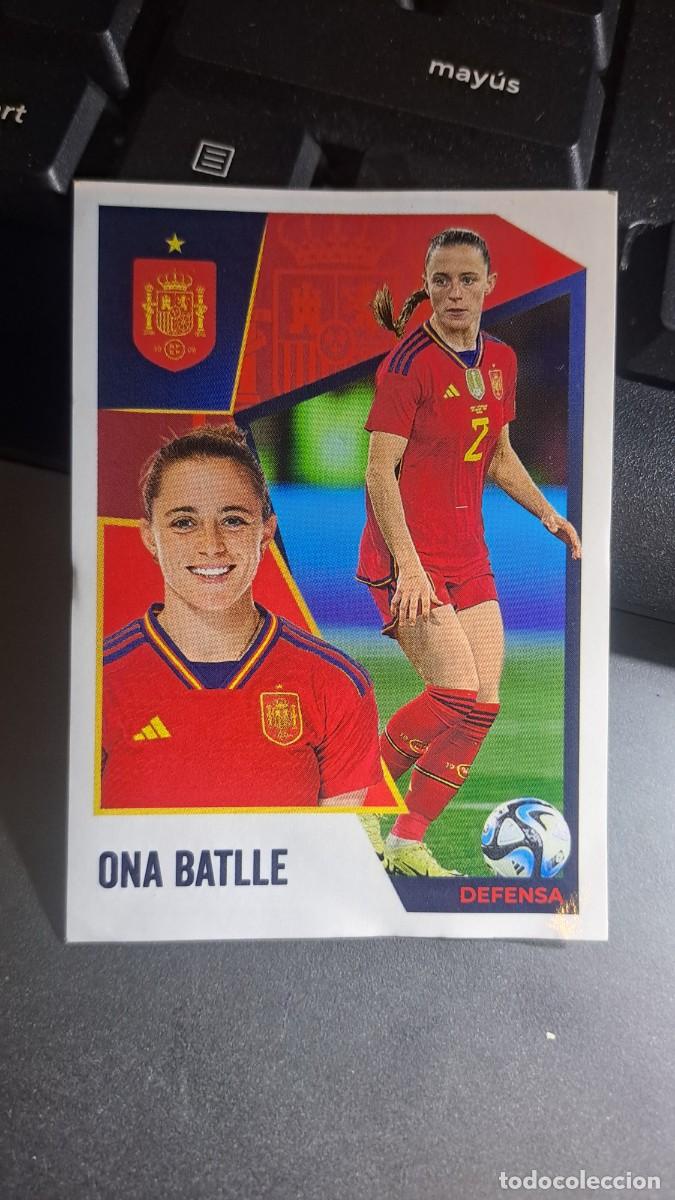 Sammeln alte Sammelbilder: CROMO 42 ONA BATLLE 42 VAMOS SELECCION 42 SELECCION ESPA&Ntilde;OLA FEMENINO EURO 2024 CARREFOUR PANINI
