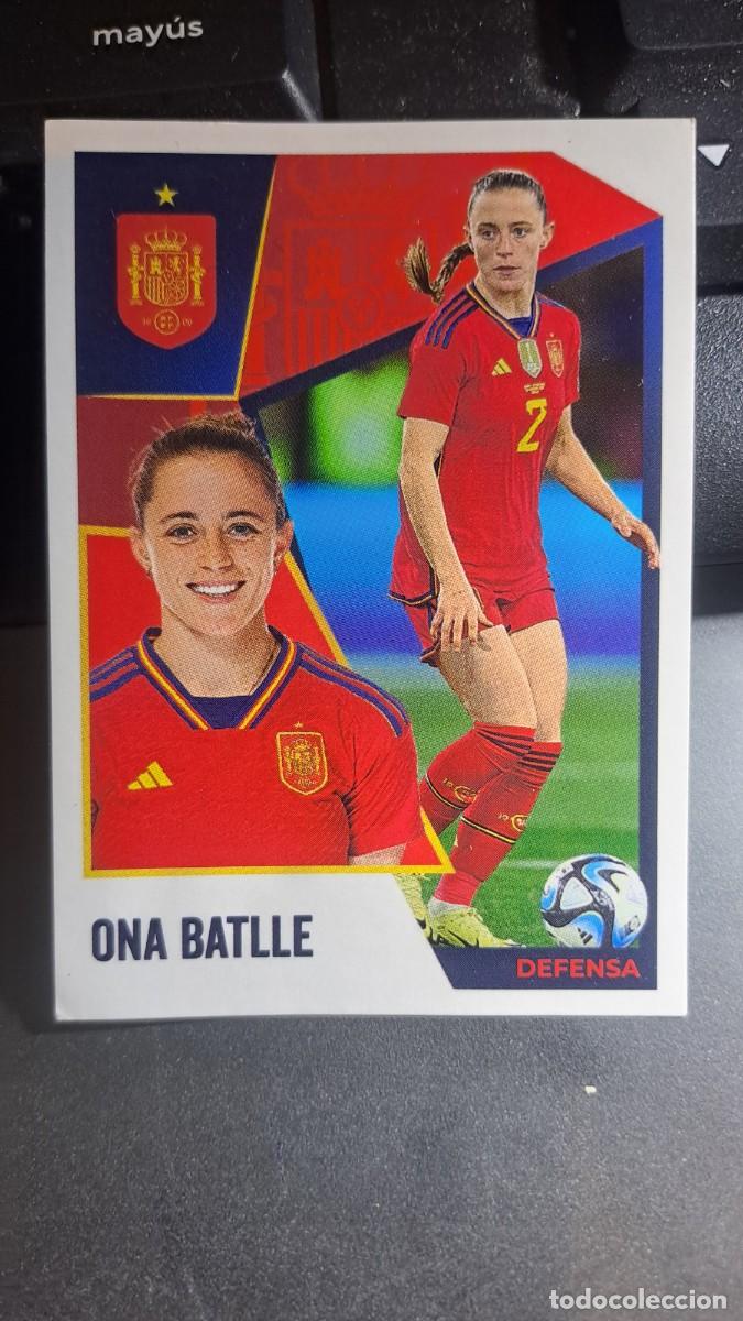 Sammeln alte Sammelbilder: CROMO 42 ONA BATLLE 42 VAMOS SELECCION 42 SELECCION ESPA&Ntilde;OLA FEMENINO EURO 2024 CARREFOUR PANINI