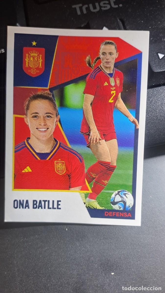 Sammeln alte Sammelbilder: CROMO 42 ONA BATLLE 42 VAMOS SELECCION 42 SELECCION ESPA&Ntilde;OLA FEMENINO EURO 2024 CARREFOUR PANINI