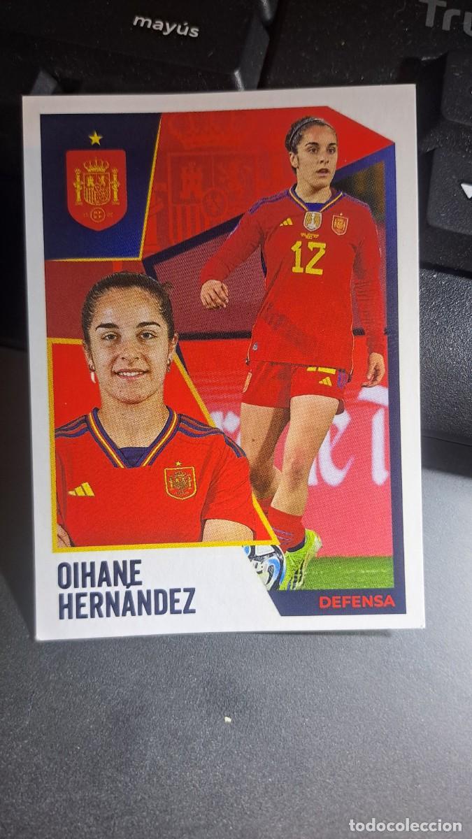 Coleccionismo cromos antiguos: CROMO 43 OIHANE HERNANDEZ 43 VAMOS SELECCION 43 SELECCION ESPA&Ntilde;OLA FEMENINO EURO 2024 CARREFOUR PANI