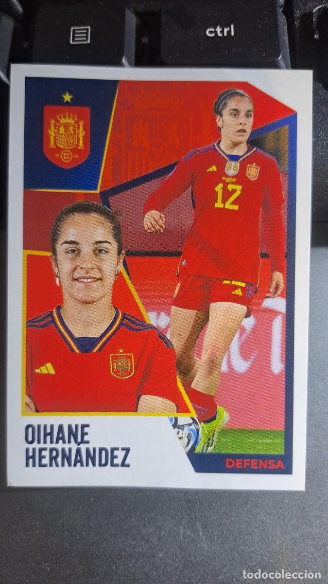 Coleccionismo cromos antiguos: CROMO 43 OIHANE HERNANDEZ 43 VAMOS SELECCION 43 SELECCION ESPA&Ntilde;OLA FEMENINO EURO 2024 CARREFOUR PANI