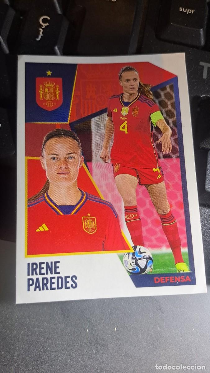 Coleccionismo cromos antiguos: CROMO 45 IRENE PAREDES 45 VAMOS SELECCION 45 SELECCION ESPA&Ntilde;OLA FEMENINO EURO 2024 CARREFOUR PANINI