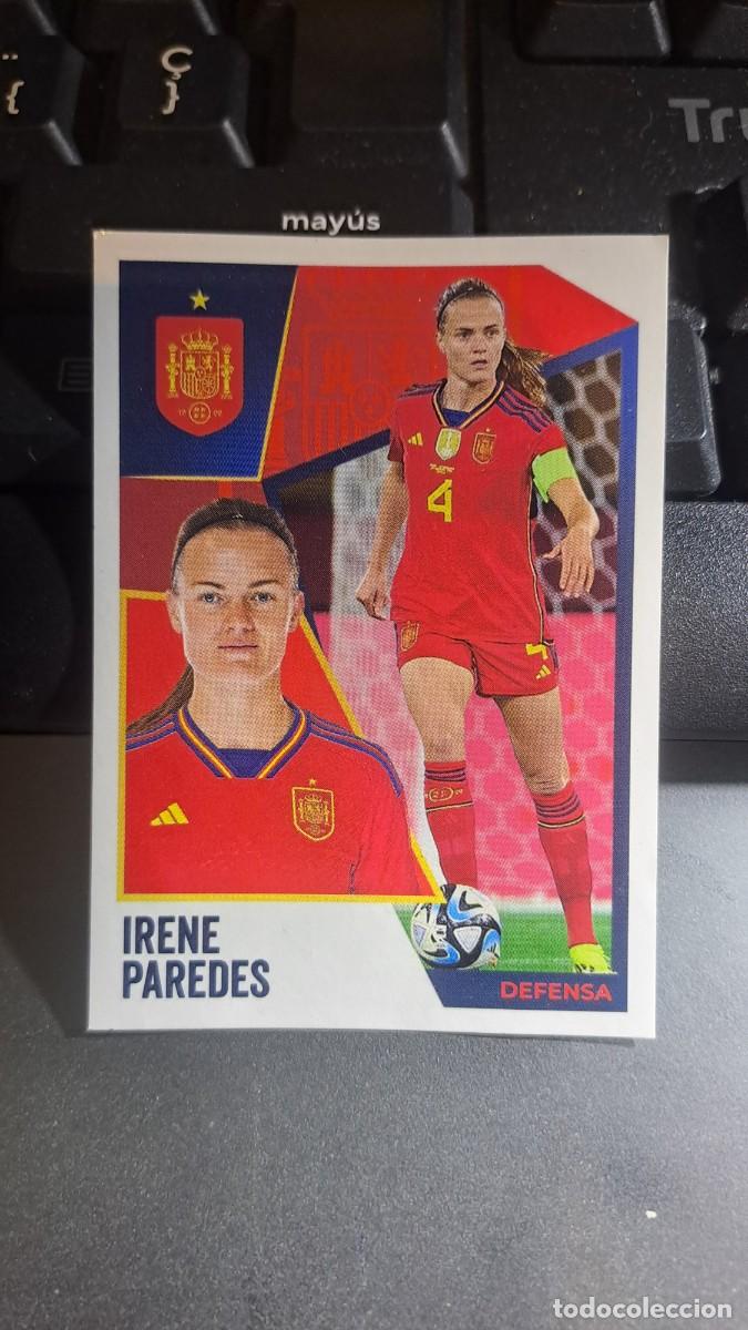 Coleccionismo cromos antiguos: CROMO 45 IRENE PAREDES 45 VAMOS SELECCION 45 SELECCION ESPA&Ntilde;OLA FEMENINO EURO 2024 CARREFOUR PANINI