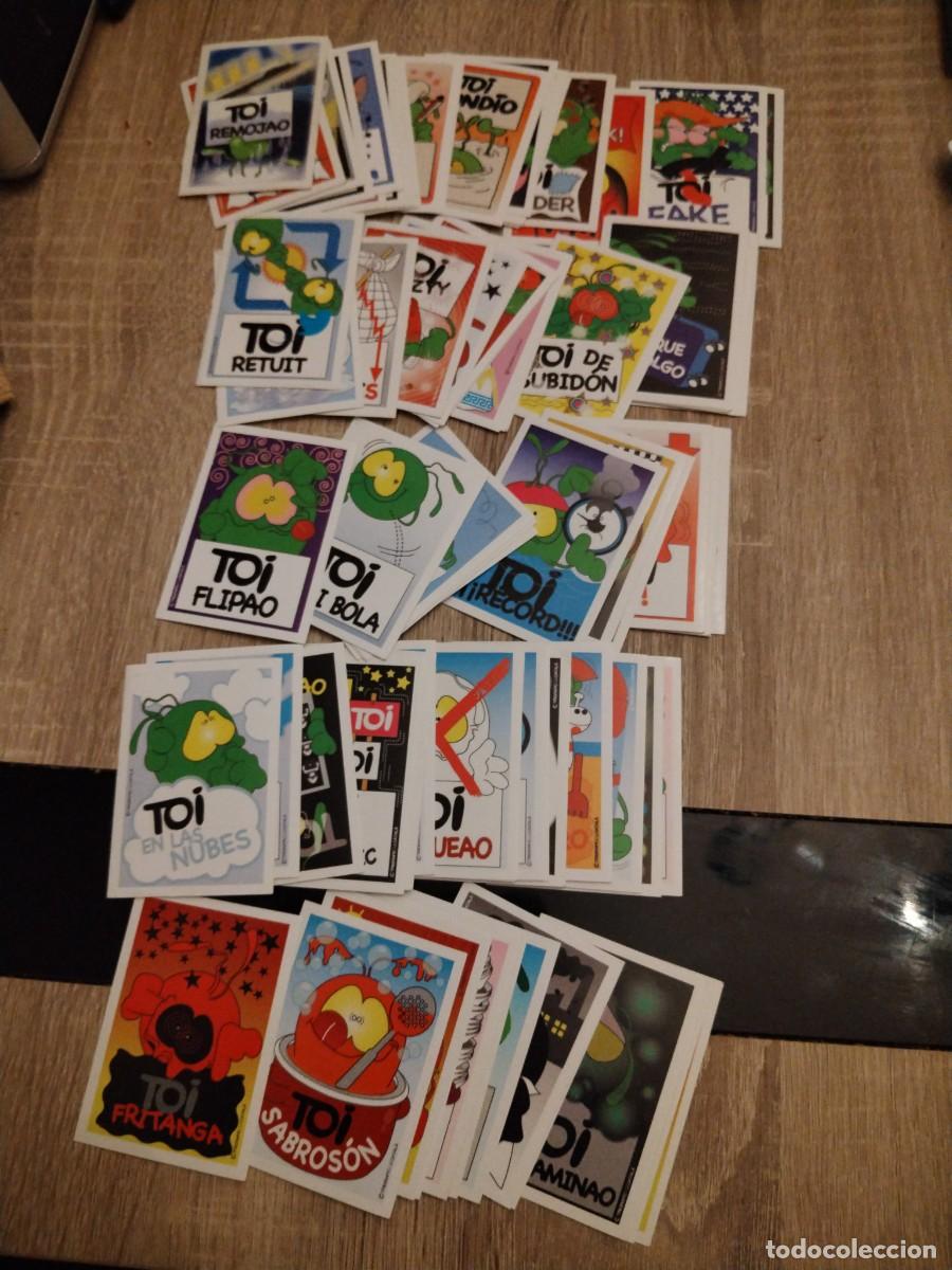 Coleccionismo cromos antiguos: Toi -Panini- lote de 83 cromos diferentes nuevos