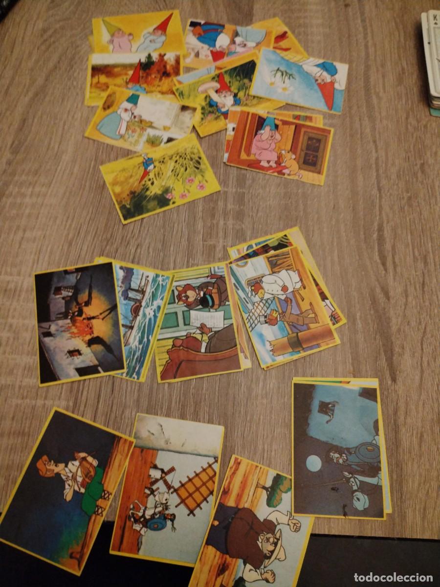 Coleccionismo cromos antiguos: El libro de lisa- Don Quijote de la Mancha- la vuelta al mundo de Willy Fog-Danone- lote 31 cromos
