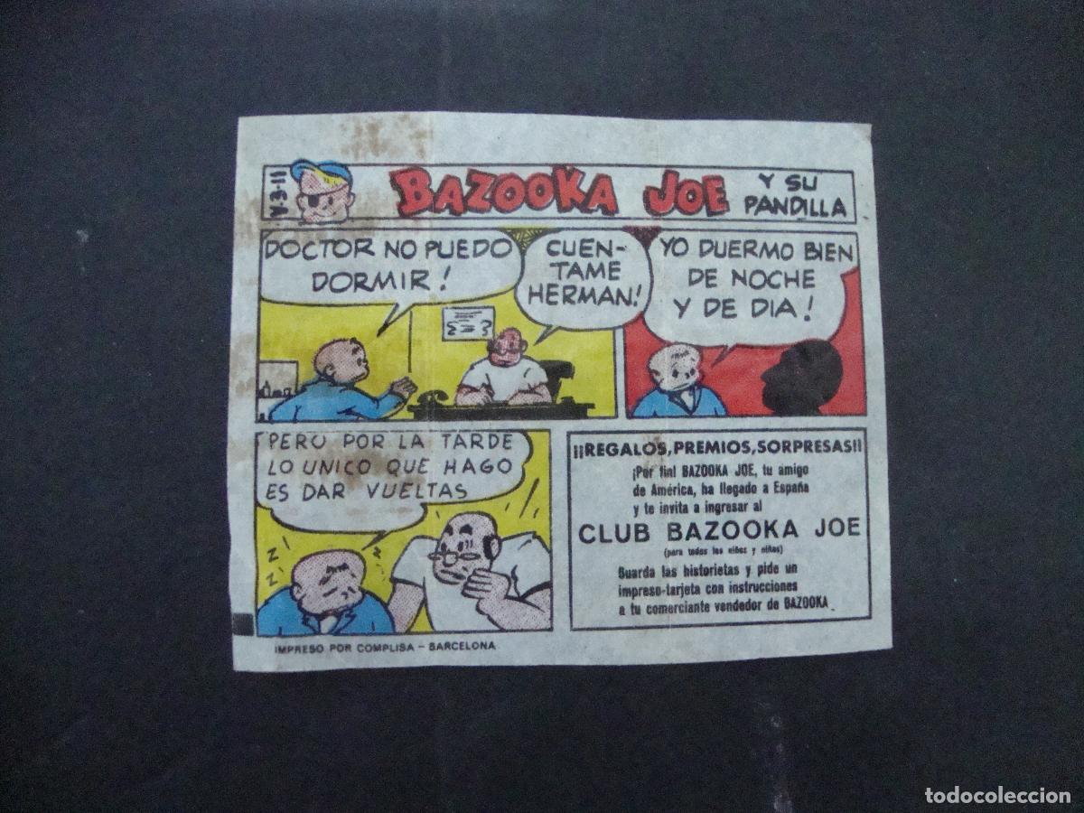 Coleccionismo cromos antiguos: CROMO BAZOOKA JOE Y SU PANDILLA