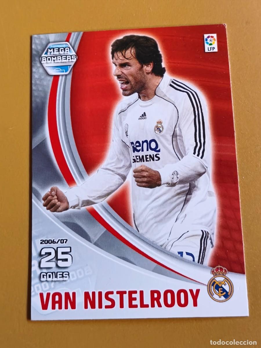 Coleccionismo cromos antiguos: van nistelrooy, 2007 08 megacracks