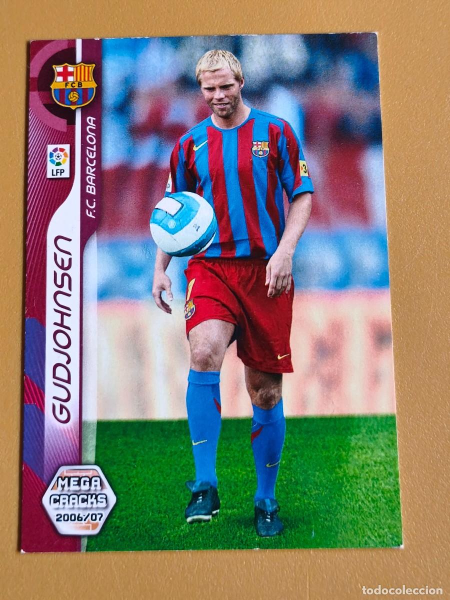 Coleccionismo cromos antiguos: gudjohnsen, 2006 07 megacracks