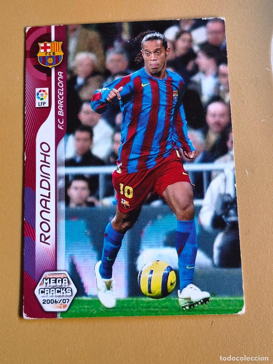 Coleccionismo cromos antiguos: ronaldinho, 2006 07 megacracks