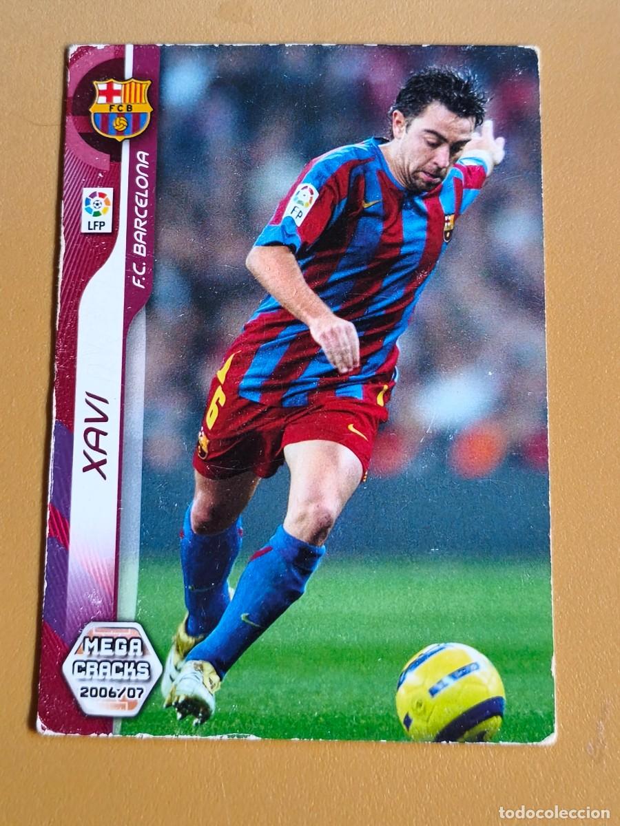 Coleccionismo cromos antiguos: xavi, 2006 07 megacracks