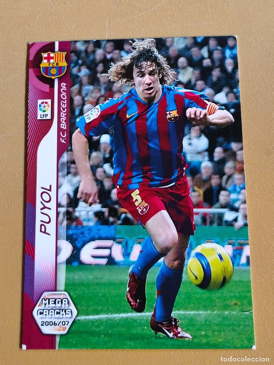 Coleccionismo cromos antiguos: puyol, 2006 07 megacracks