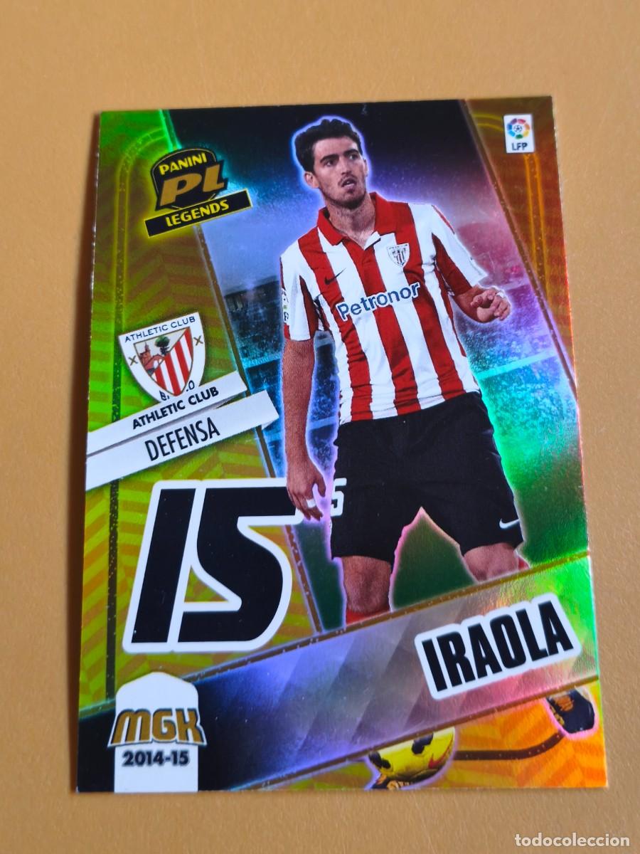 Coleccionismo cromos antiguos: iraola, 2014 15 megacracks legends