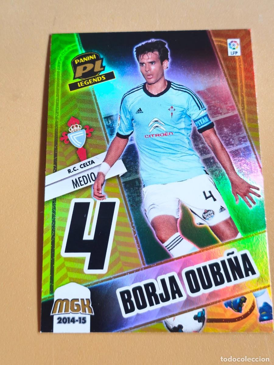 Coleccionismo cromos antiguos: borja oubi&ntilde;a, 2014 15 megacracks legends
