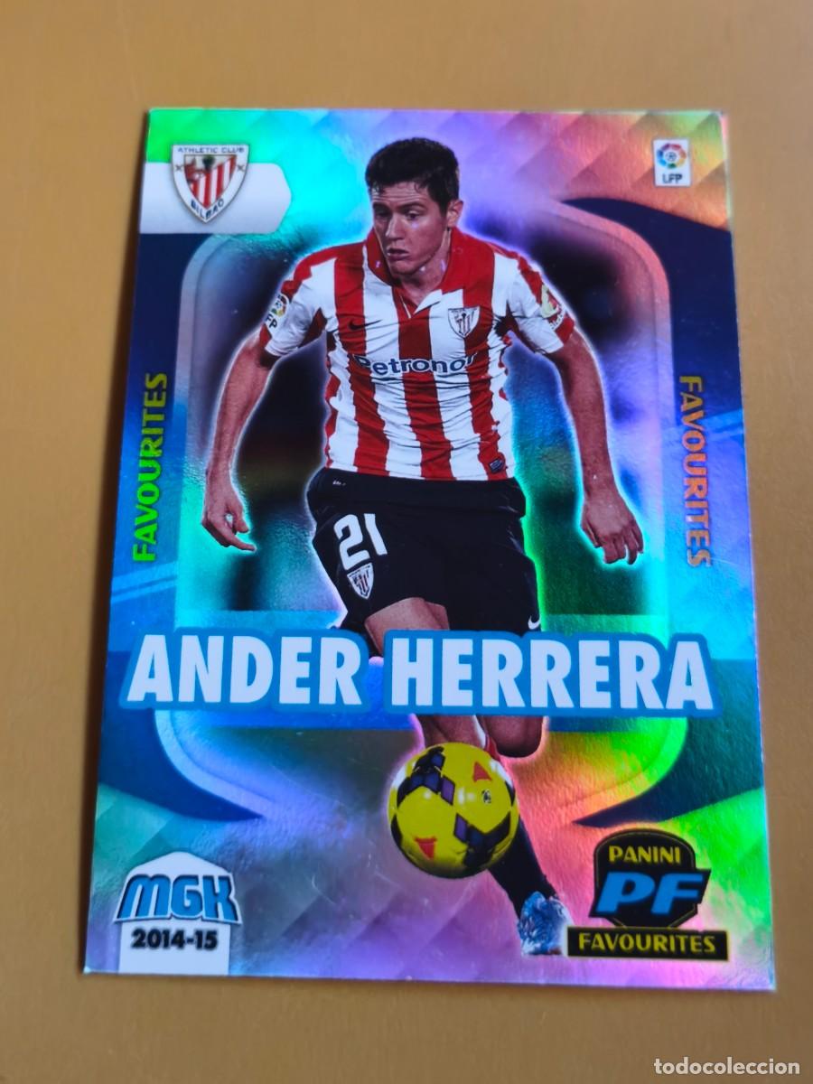 Coleccionismo cromos antiguos: ander herrera, 2014 15 megacracks favourites
