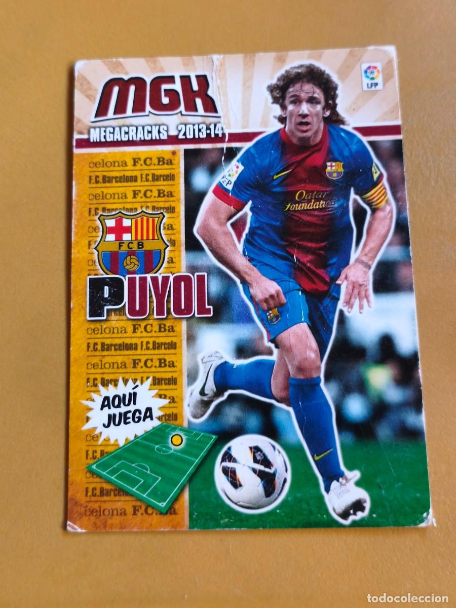 Coleccionismo cromos antiguos: puyol, 2013 14 megacracks