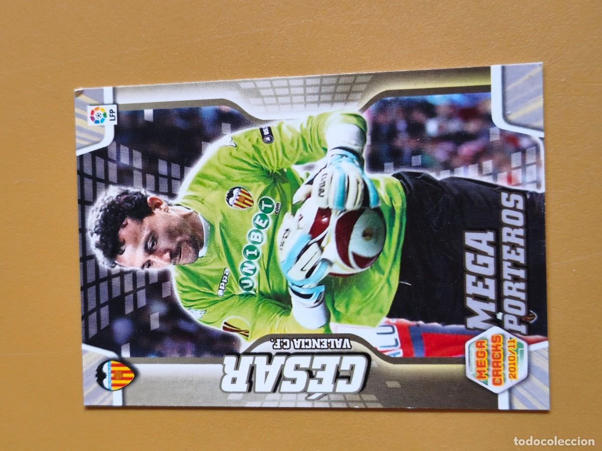 Coleccionismo cromos antiguos: cesar, 2010 11 mega porteros