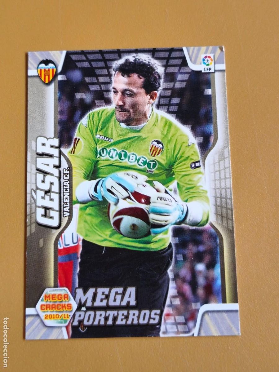 Coleccionismo cromos antiguos: cesar, 2010 11 mega porteros - Foto 1