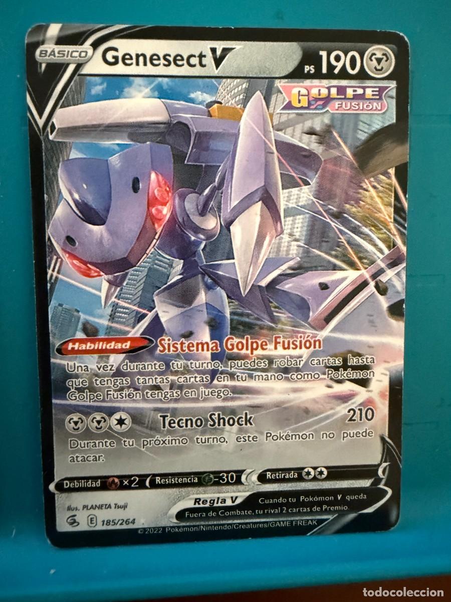 Coleccionismo cromos antiguos: pokemon genesect V 185/264