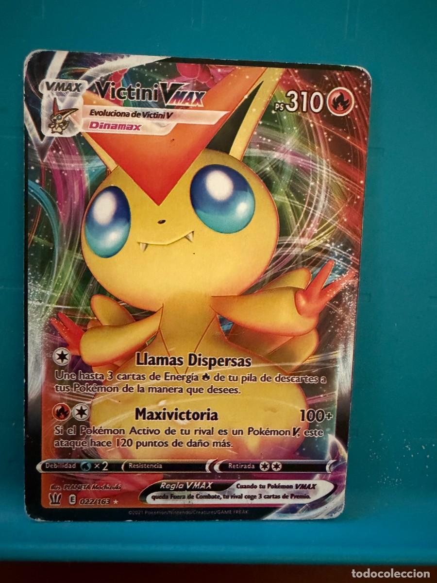 Coleccionismo cromos antiguos: pokemon victin Vmax 22/163