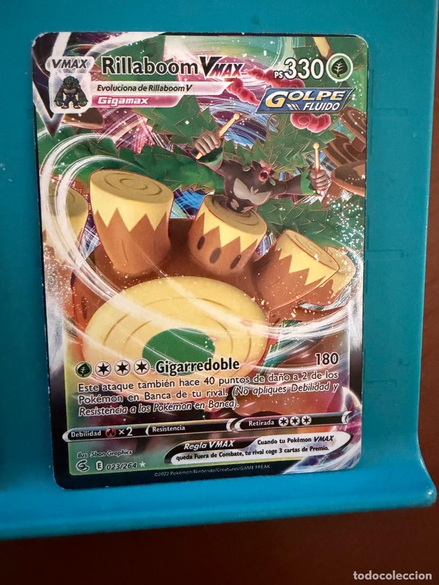 Coleccionismo cromos antiguos: pokemon t&iexcl;rillaboom Vmax 23/264