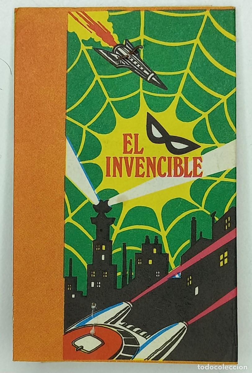 Coleccionismo cromos antiguos: ANTIGUO SOBRE , ENVOLTORIO DE CROMOS COLECCIONABLES , EL INVENCIBLE