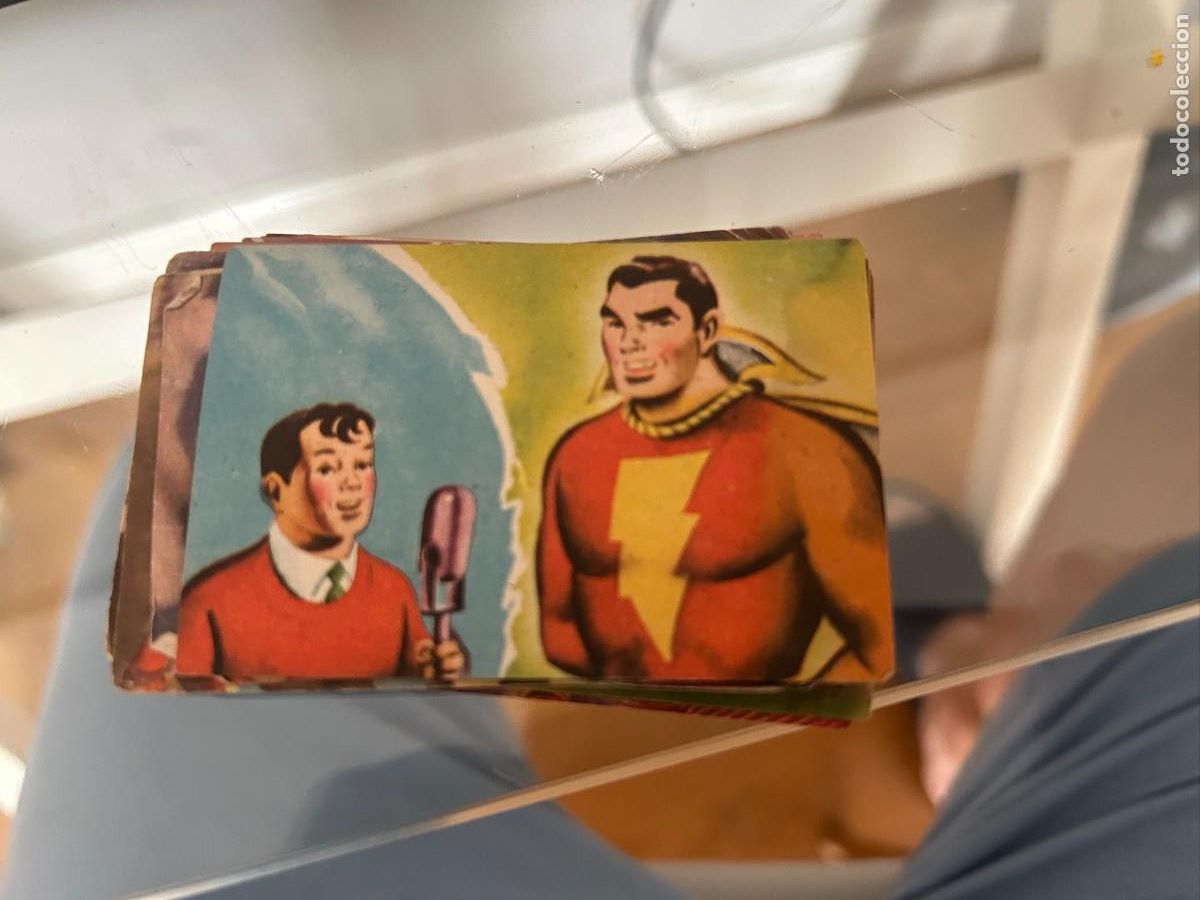 Collectable Antique Stickers: HAZA&Ntilde;AS DEL CAPITAN MARVEL LOTE DE 27 CROMOS SE PUEDE LLEGAR A VENDER SUELTOS