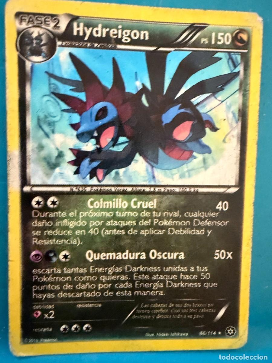 Coleccionismo cromos antiguos: pokemon hydreigon 86/114 - Foto 1