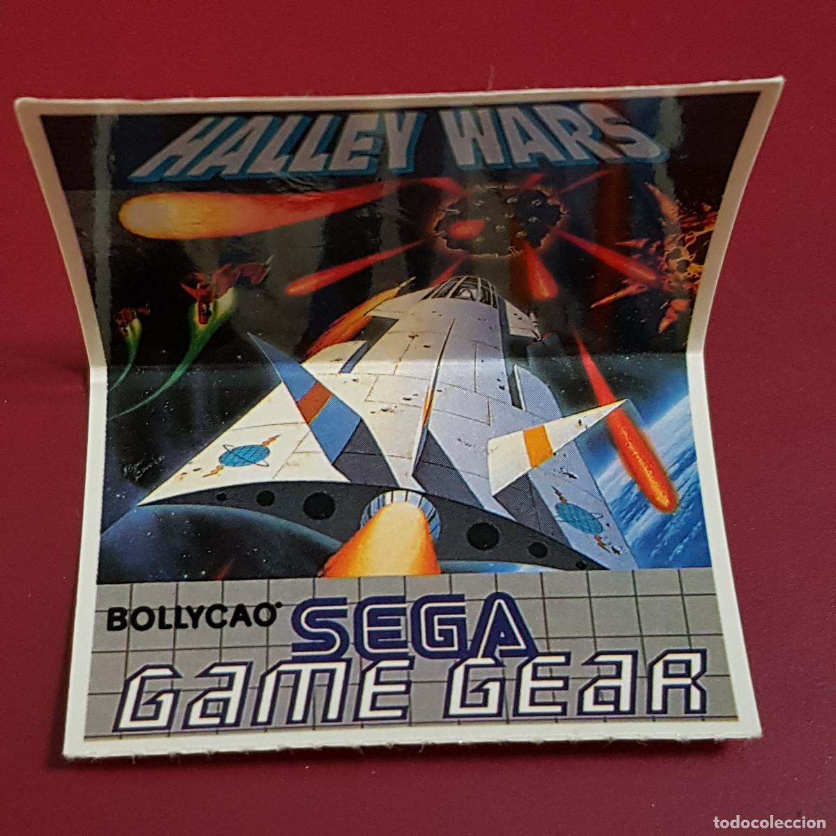 Collectable Antique Stickers: BOLLYCAO - SEGA - GAME GEAR - HALLEY WARS - NUNCA PEGADO