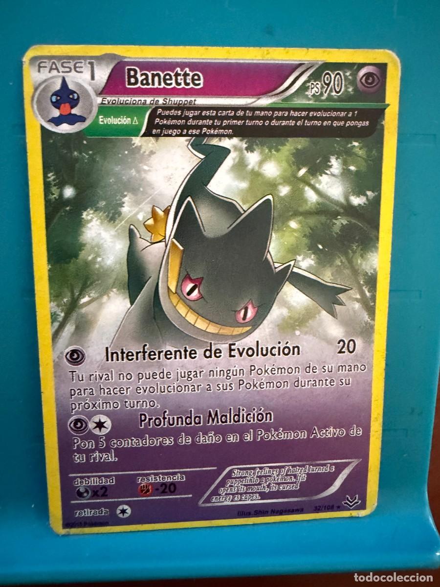 Coleccionismo cromos antiguos: pokemon banette 32/108 - Foto 1