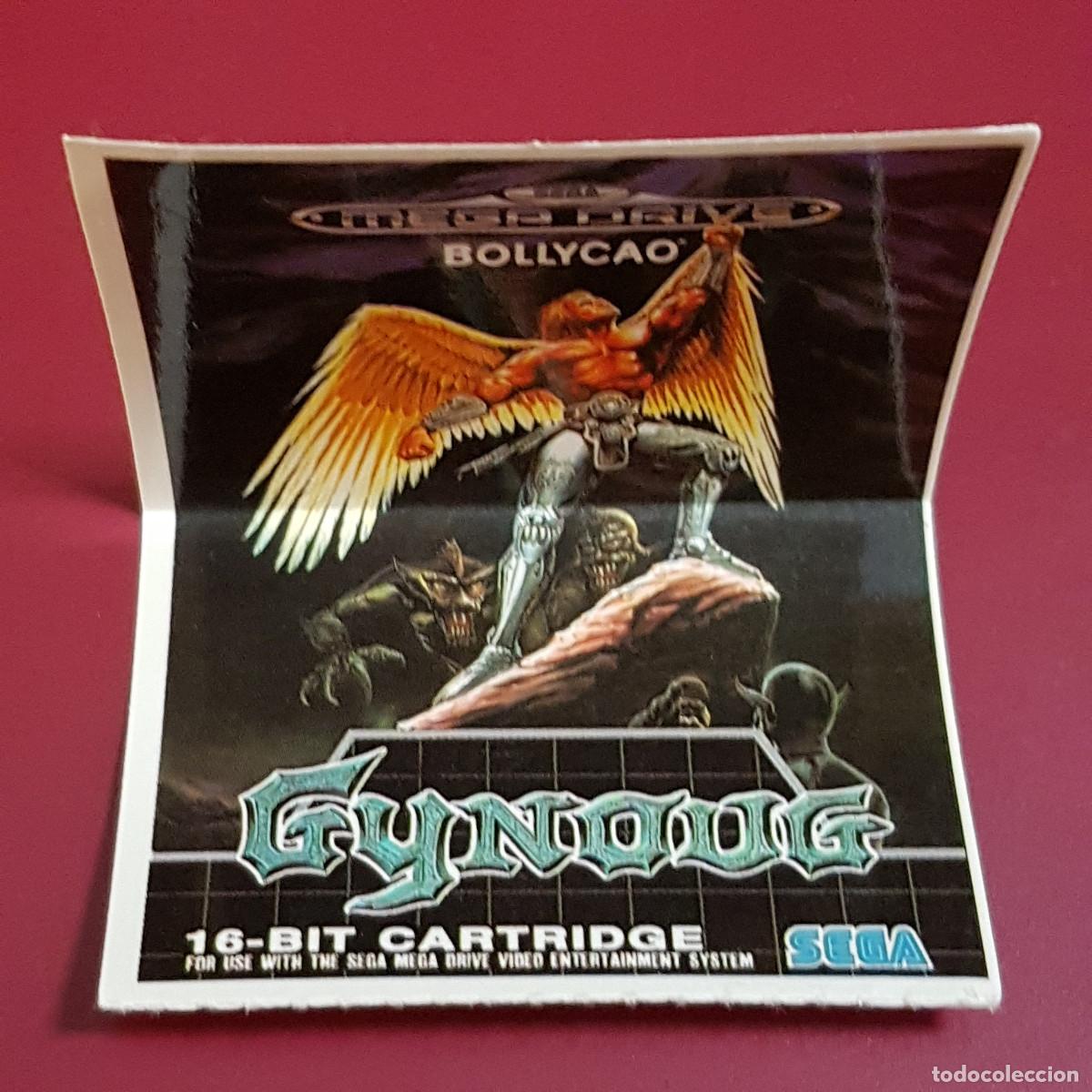 Coleccionismo cromos antiguos: BOLLYCAO - SEGA - GYNOUG - MEGA DRIVE - NUNCA PEGADO