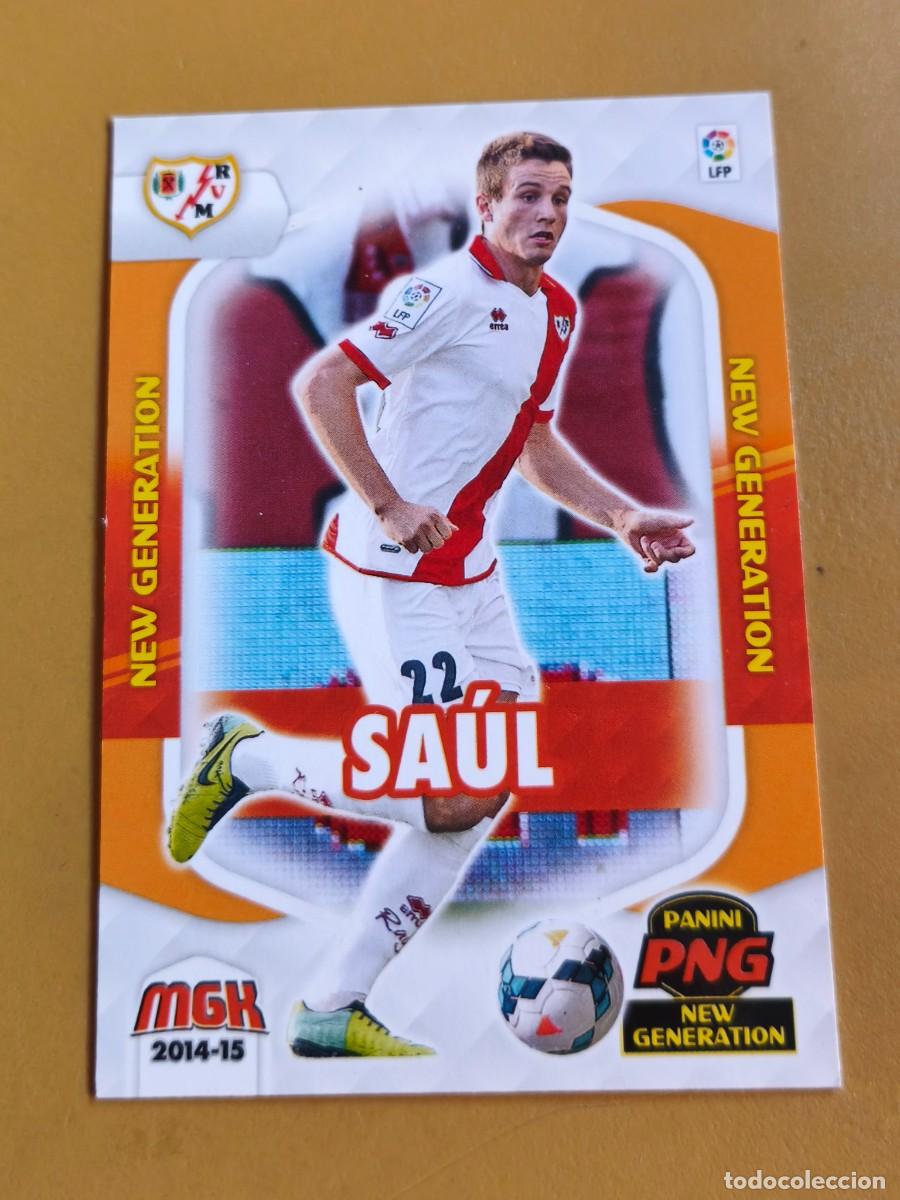 Coleccionismo cromos antiguos: saul, 2014 15 new generation