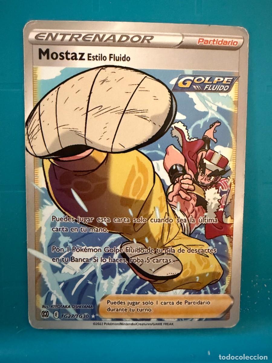 Coleccionismo cromos antiguos: pokemon entrenador mostaz
