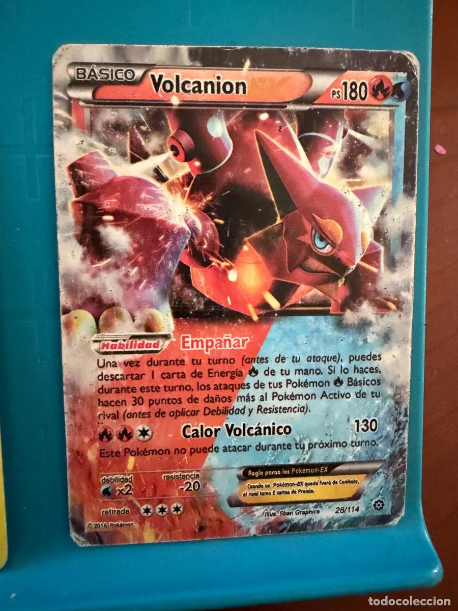 Coleccionismo cromos antiguos: pokemon volcanion 23/114