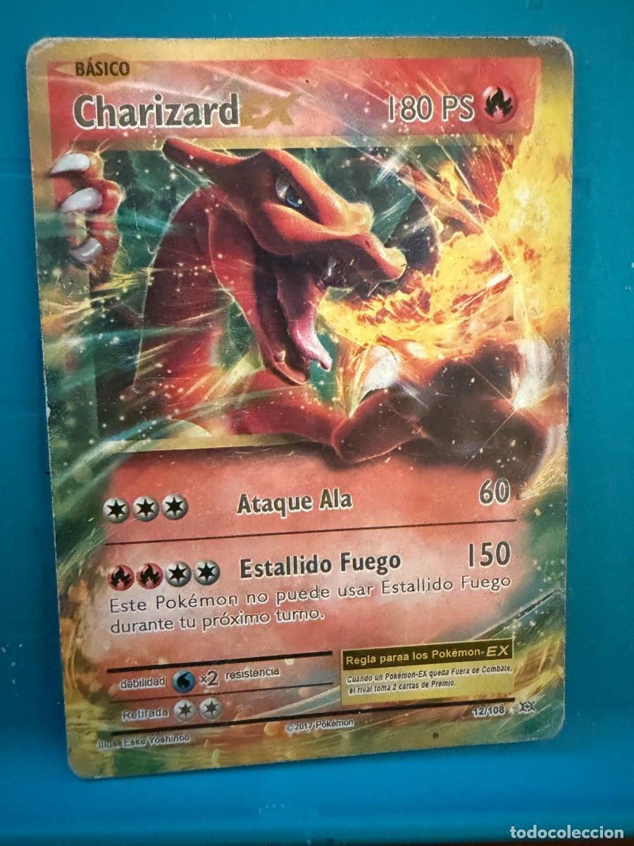 Coleccionismo cromos antiguos: pokemon charizard 12/108