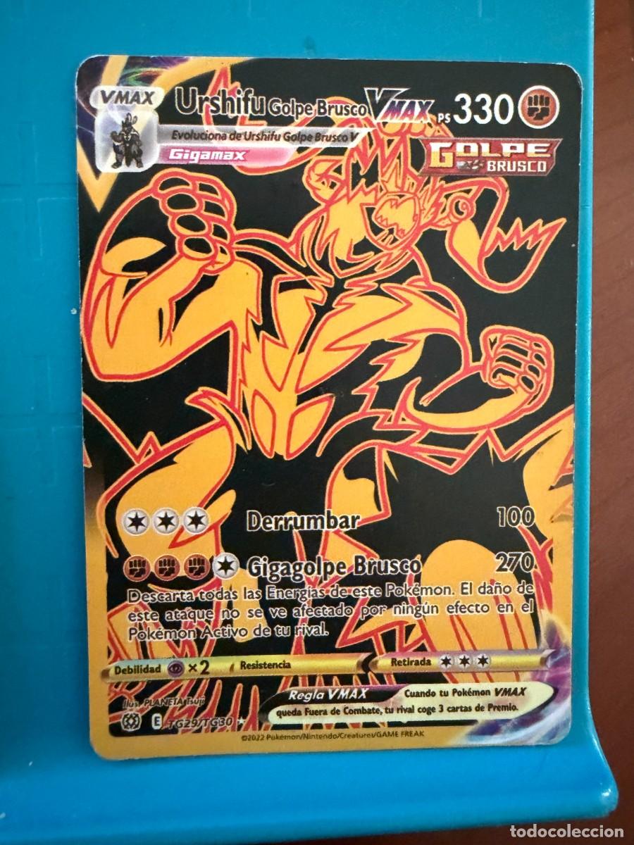 Coleccionismo cromos antiguos: pokemon urshifu vmax Tg29/tg30
